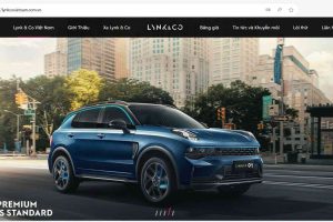 Website Lynk & Co Việt Nam